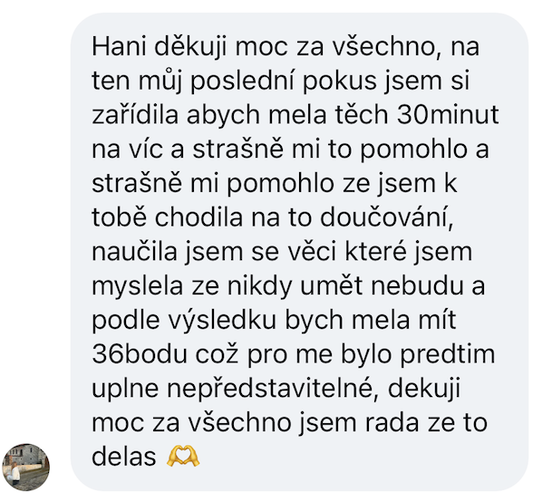 Recenze studenta
