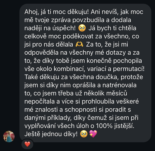 Recenze studenta
